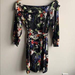 Floral Banana Republic dress